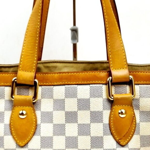 Louis Vuitton Hampstead PM White Damier Azur Tote Bag - Picture 11 of 14